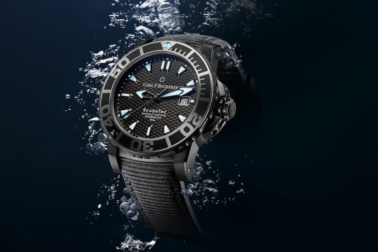 史特龍與寶齊萊柏拉維深潛腕錶碳黑版 好萊塢最強錶哥的選擇