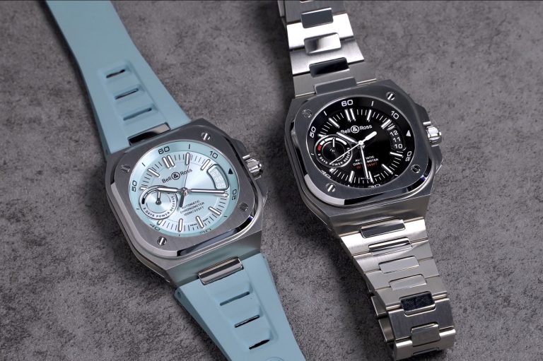 解構再升級！Bell & Ross BR-X5 自製機芯腕錶/冰藍面盤＆碳纖維材質錶殼