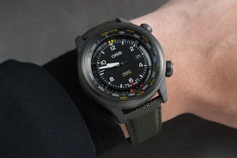[W&W 2023]性能再升級：Oris ProPilot Altimeter高度測量腕錶