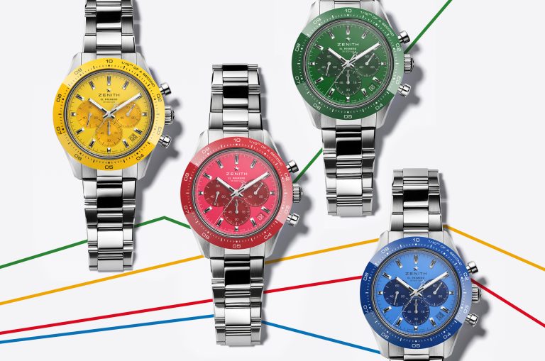 [ONLY WATCH] ZENITH 推出色彩繽紛的CHRONOMASTER SPORT 運動計時腕錶獨一珍藏套組