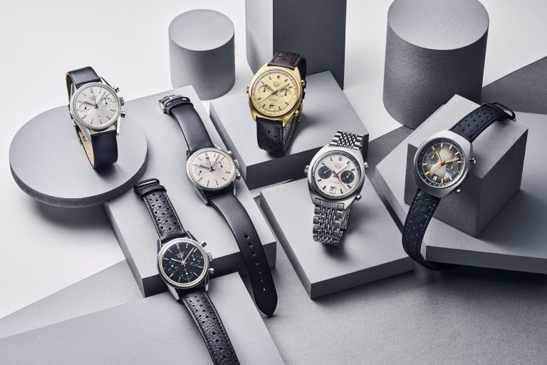 60年經典傳承窺見時計競速之魂 TAG Heuer Carrera古董腕錶典藏 台北101限定展出