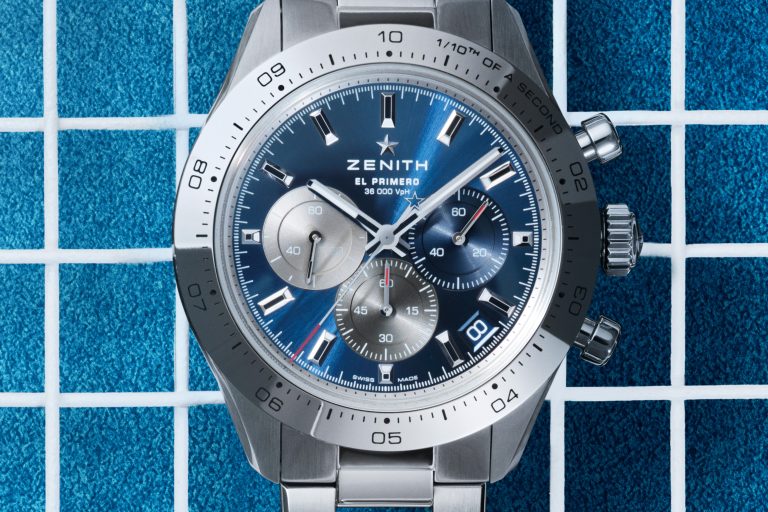 金屬藍色錶盤展現深度與美感新層次 ZENITH CHRONOMASTER SPORT 全新精鋼款